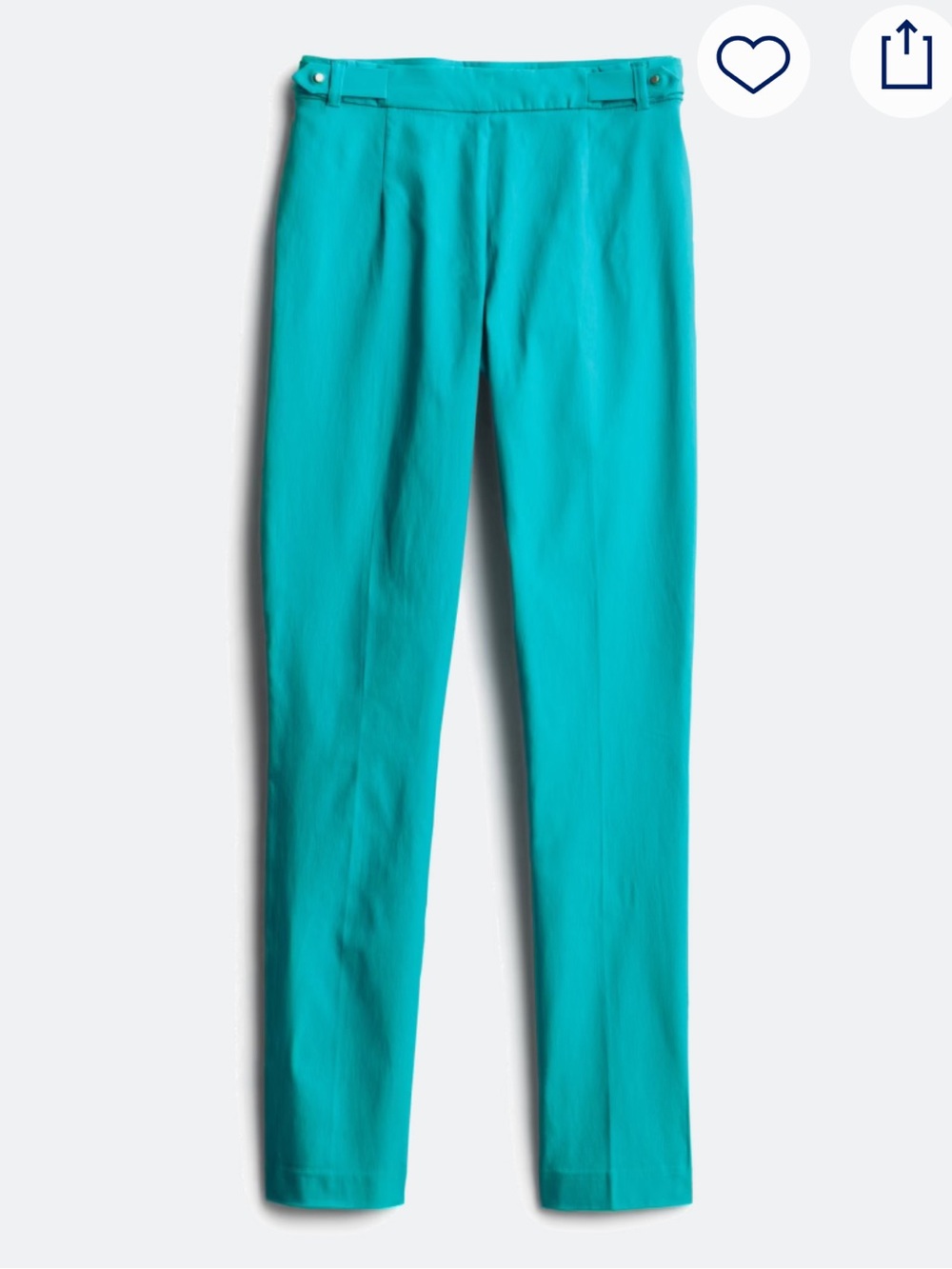 Violet & Roses Tinsley Mid Rise Slim Straight Trouser